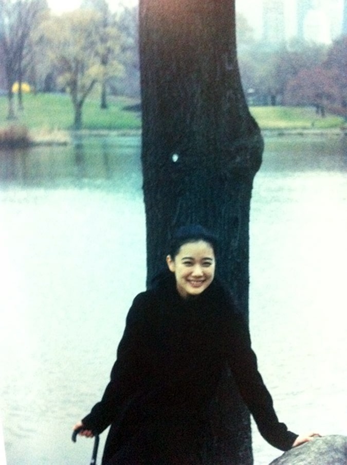 森林系女孩苍井优的空气感日系写真