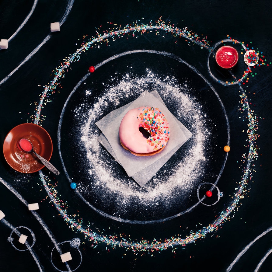 我用餐桌带你遨游太空