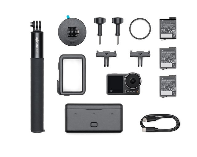 大疆发布全新运动相机Osmo Action 3