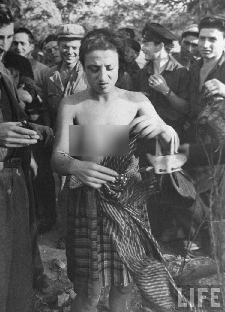 法国如何惩罚二战女法奸